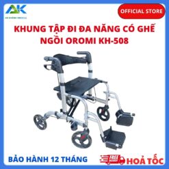 Khung Tập Đi Đa Năng Có Ghế Ngồi Oromi KH-508 – BH 1 Năm