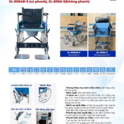 Xe Lan Bo Hai Lop Ghe XL 809A S XL 809AB S 8