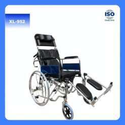 Alternative view of Xe Lăn Bô Ngả 4 Phanh Tay, Vành Đũa Oromi XL-952 – BH 1 Năm