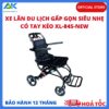 Xe Lan Du Lich Gap Gon Sieu Nhe Co Tay Keo XL 84S NEW 1