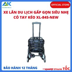 Alternative view of Xe Lăn Du Lịch Gấp Gọn Siêu Nhẹ Có Tay Kéo XL-84S-NEW – BH 1 Năm