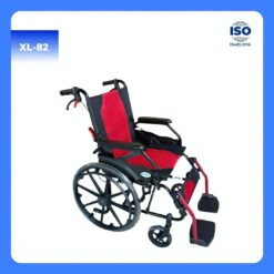 Alternative view of Xe Lăn Sơn Tĩnh Điện Vành Đúc Có Phanh Oromi XL-82 – BH 1 Năm