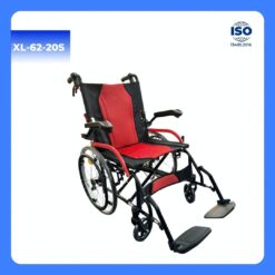 Alternative view of Xe Lăn Vải Lưới Vành Đũa, Có Phanh Oromi XL-62-20S – BH 1 Năm