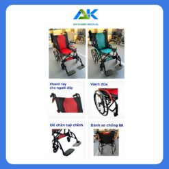 Xe Lan Vai Luoi Vanh Dua Co Phanh Oromi XL 62 20S 7