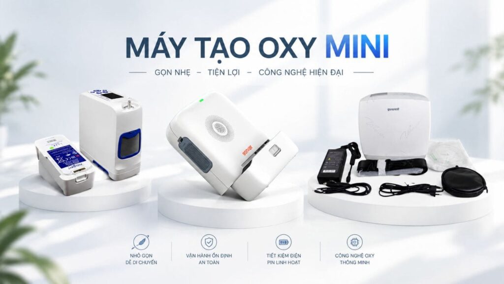 Máy tạo oxy mini