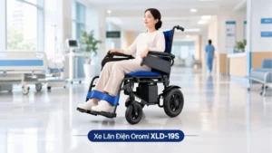 3 mẫu xe lăn điện cho người khuyết tật và 3 tiêu chí Xe lăn điện dành cho người đi lại khó khăn XLD-19S